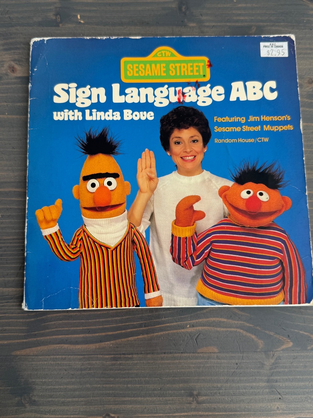 Vintage Sesame Street sign language ABC with Linda Boyce